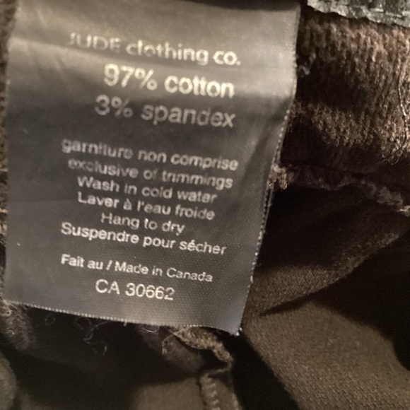 Body bag by Jude brown corduroy Snap Up Circle skirt. Lg - Picture 9 of 16